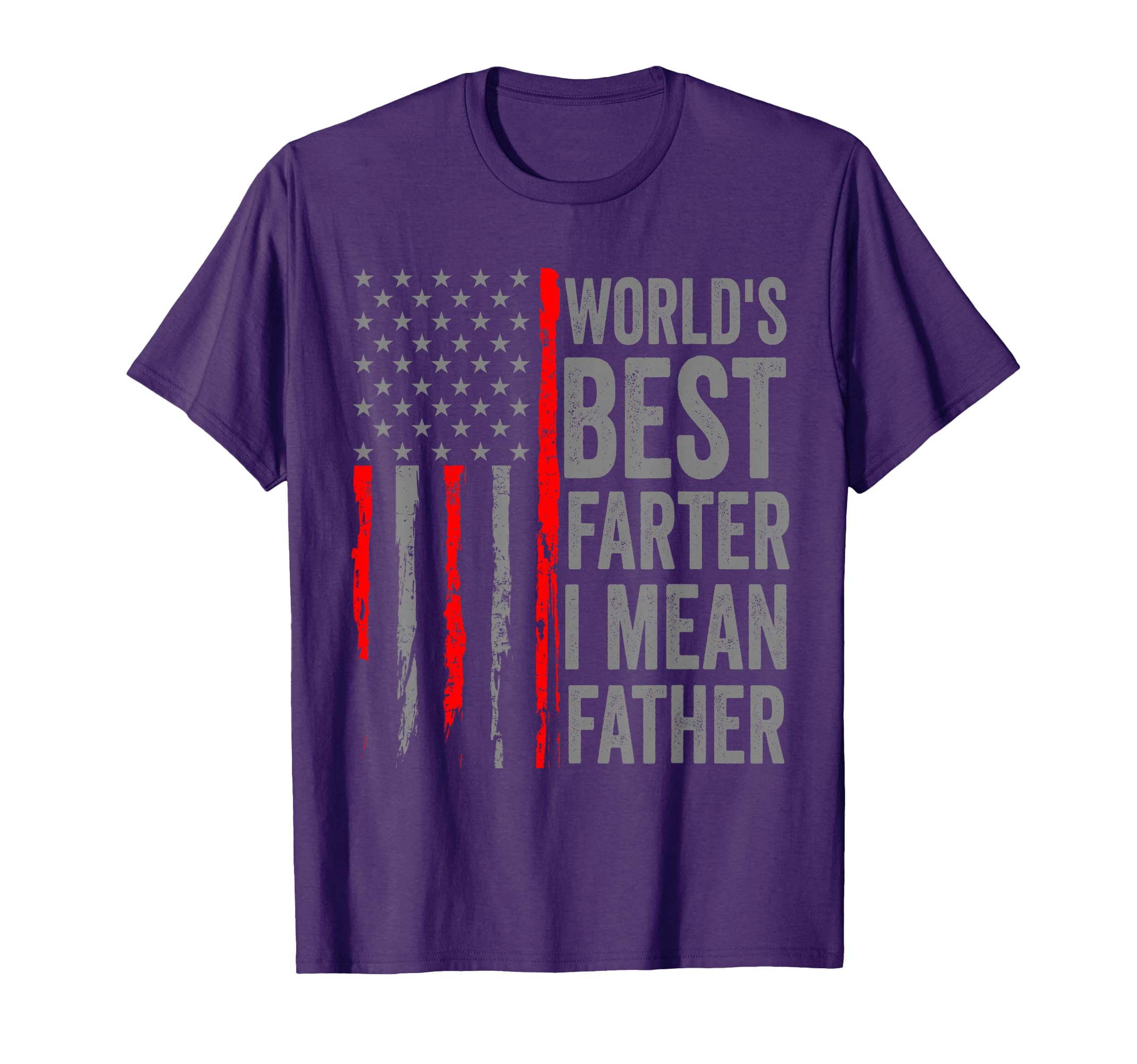 Dad Worlds Best Farter I Mean Father T-Shirt - Minimalist Print for Adults - T-Shirt, Sweatshirt, Hoodie