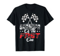 Grandpa Fast One First Birthday Racing T-Shirt - Custom Art Print Unisex - T-Shirt, Sweatshirt, Hoodie