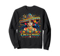 Cinco De Mayo Skull Sombrero Sweatshirt - Casual Everyday Wear Men Women - T-Shirt, Sweatshirt, Hoodie