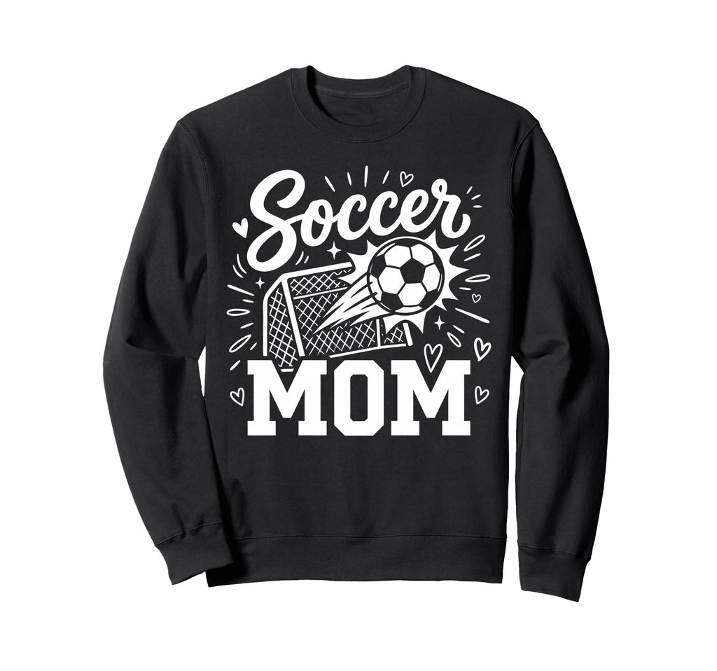 Soccer Mom Family Mothers Day Mom Sweatshirt - Minimalist Print Men Women - T-Shirt, Sweatshirt, Hoodie