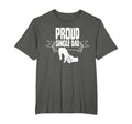 Proud Single Dad Lone Fathers Day Parent T-Shirt - Custom Art Print Unisex - T-Shirt, Sweatshirt, Hoodie