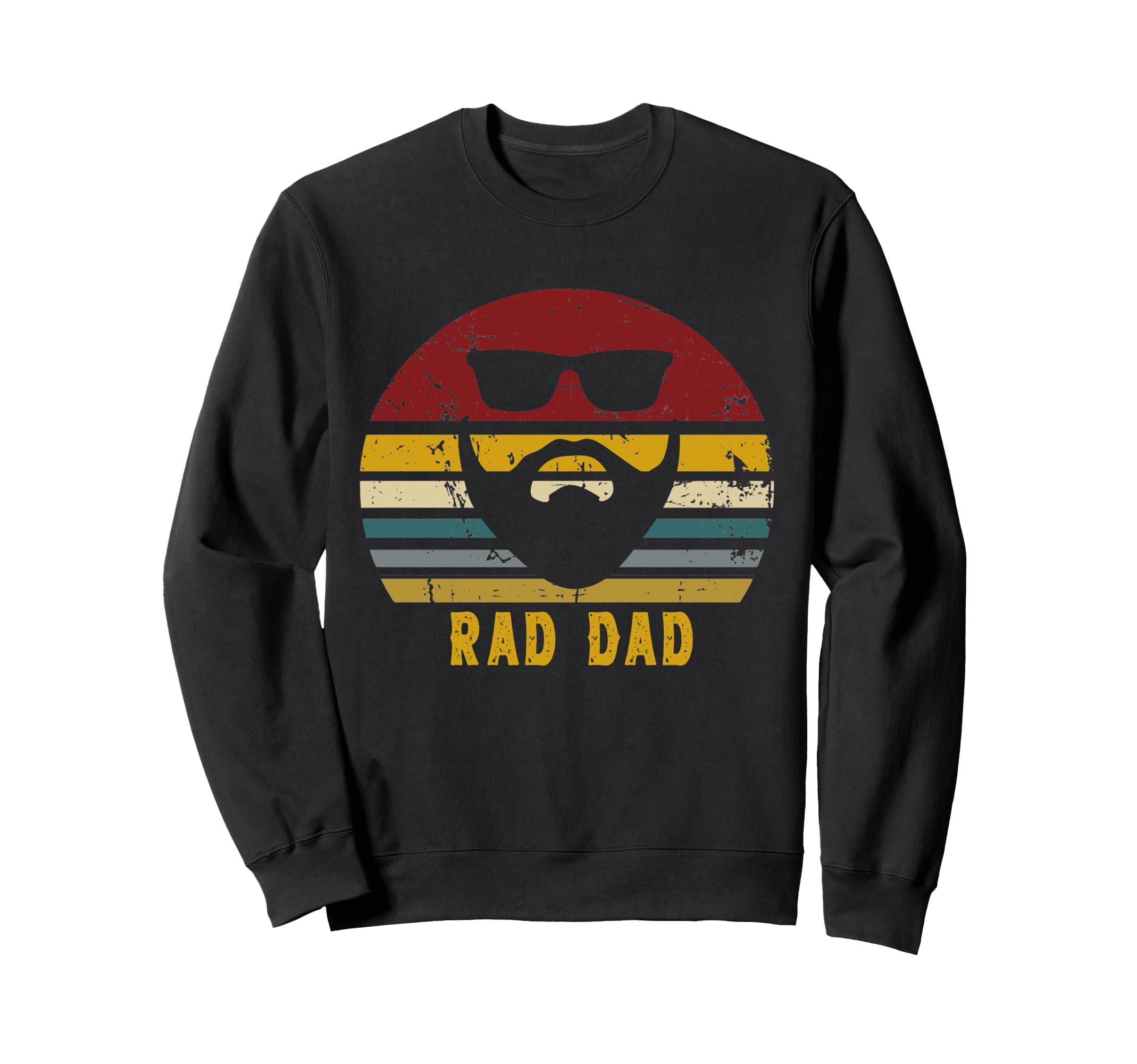 Rad Dad Sweatshirt - Custom Art Print for Adults - T-Shirt, Sweatshirt, Hoodie