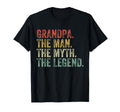 Grandpa Myth Legend Dad Funny T-Shirt - Trendy Graphic Men Women - T-Shirt, Sweatshirt, Hoodie