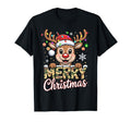 Merry Reindeer Camouflage Matching T-Shirt - Unique Graphic Men Women - T-Shirt, Sweatshirt, Hoodie