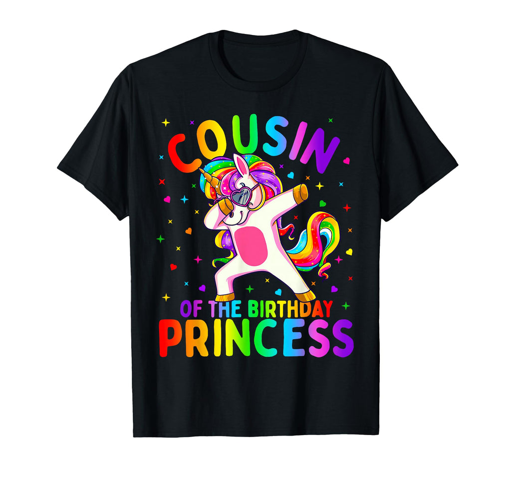 Cousin Birthday Princess Dabbing T-Shirt - Unique Graphic for Adults - T-Shirt, Sweatshirt, Hoodie