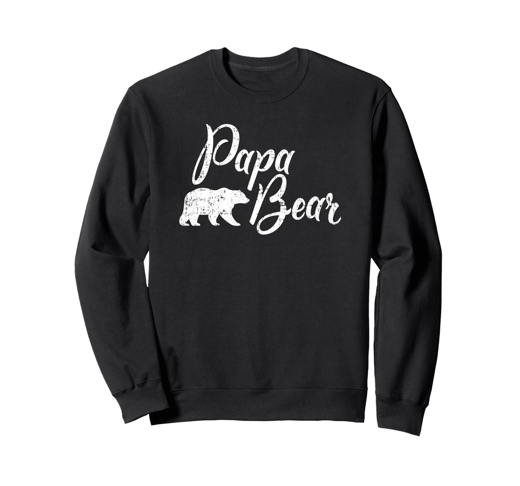 Mama Papa Bear Matching Family Gifts Hoodie - Aesthetic Graphic for Adults - T-Shirt, Sweatshirt, Hoodie
