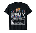 Loading Pregnancy Announcement Gaming T-Shirt - Unique Graphic for Adults - T-Shirt, Sweatshirt, Hoodie