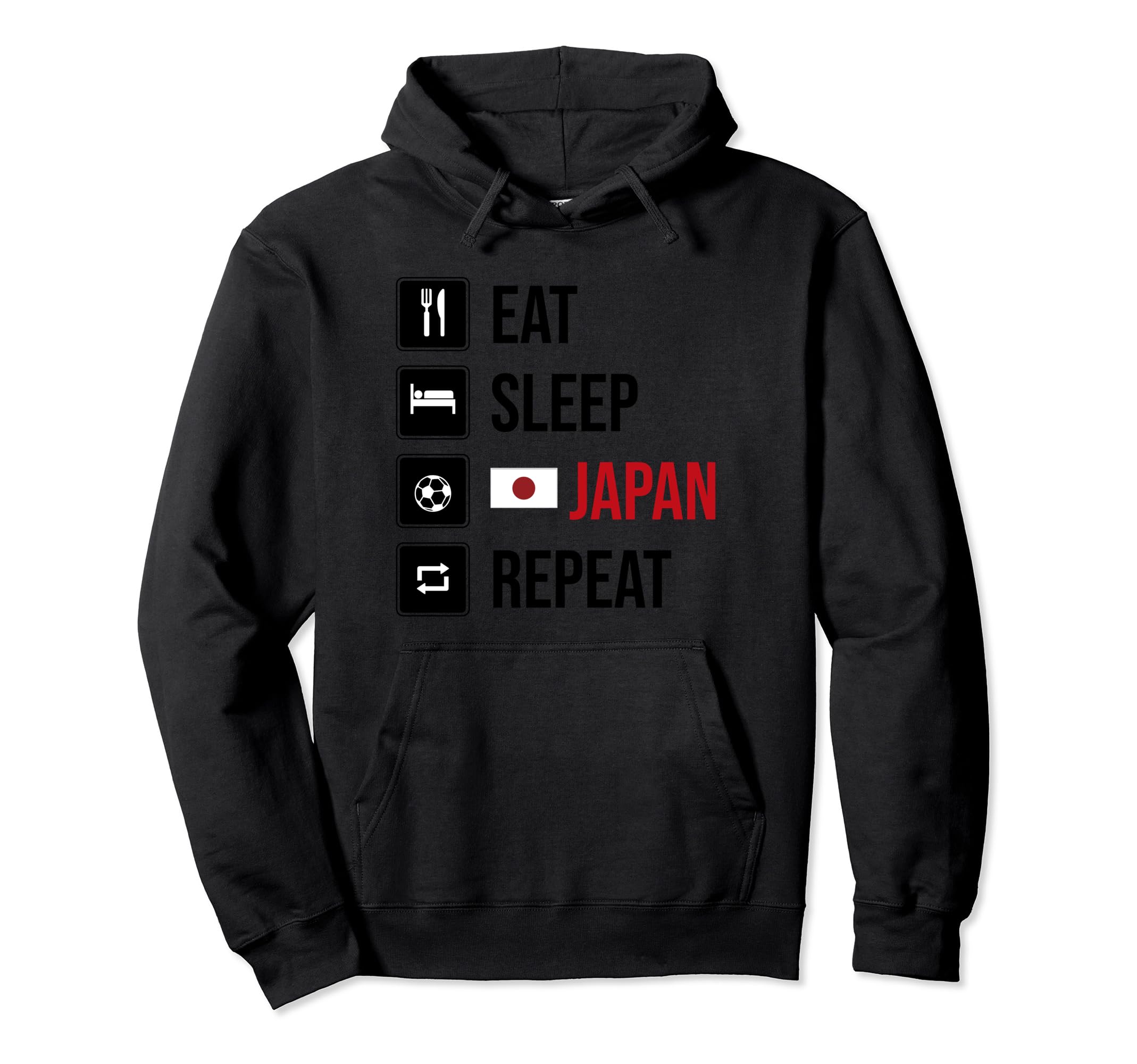 Japan Soccer Fans Related Products Hoodie - Casual Everyday Wear Men Women - T-Shirt, Sweatshirt, Hoodie