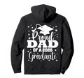 Proud Dad Class 2026 Graduate Senior Hoodie - Streetwear Style for Adults - T-Shirt, Sweatshirt, Hoodie