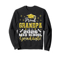 Proud Grandpa 2026 Class Med Sweatshirt - Minimalist Print for Adults - T-Shirt, Sweatshirt, Hoodie