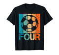 4Th Soccer Birthday 4 Year Old 4Yr T-Shirt - Unique Graphic for Adults - T-Shirt, Sweatshirt, Hoodie