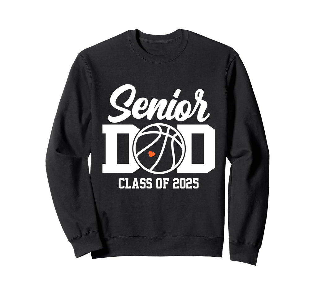 Proud Dad 2025 Senior Graduate Sweatshirt - Trendy Graphic for Adults - T-Shirt, Sweatshirt, Hoodie