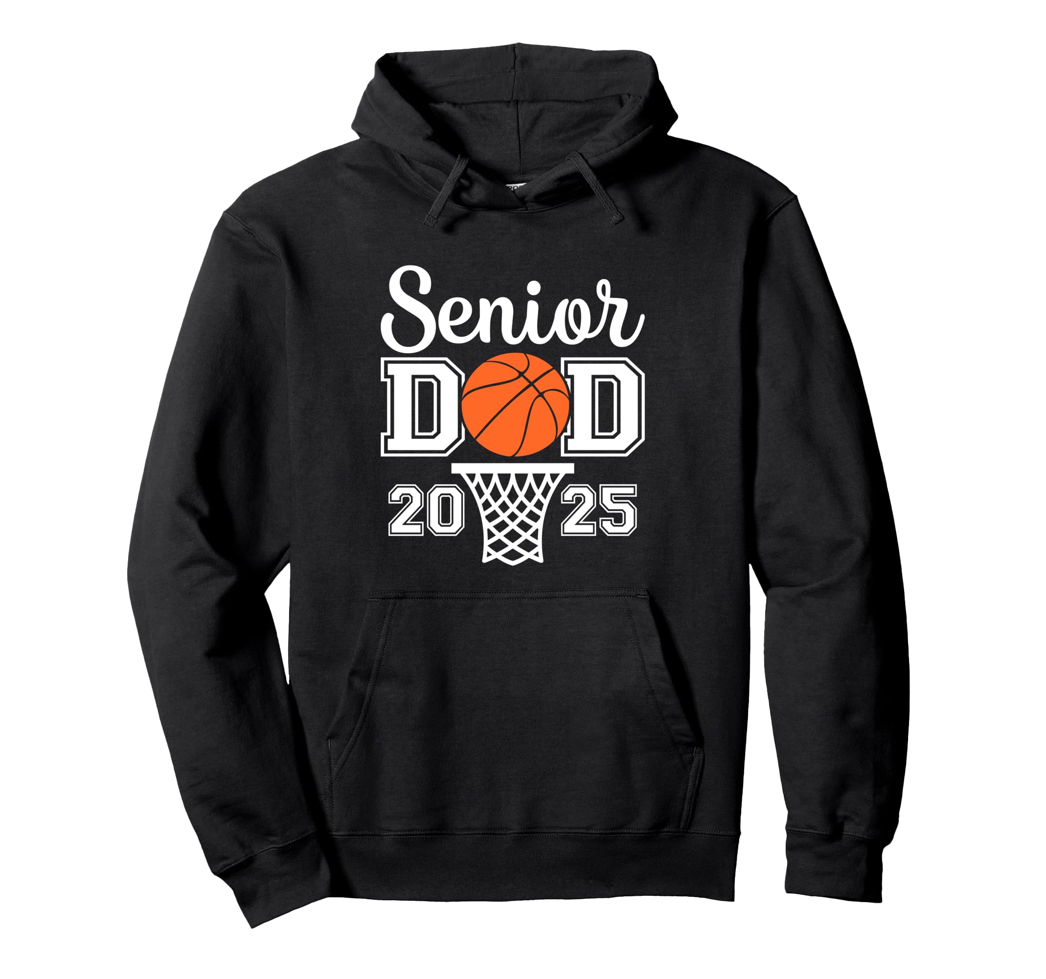 Proud Dad 2025 Senior Graduate Basketball Hoodie - Trendy Graphic Men Women - T-Shirt, Sweatshirt, Hoodie