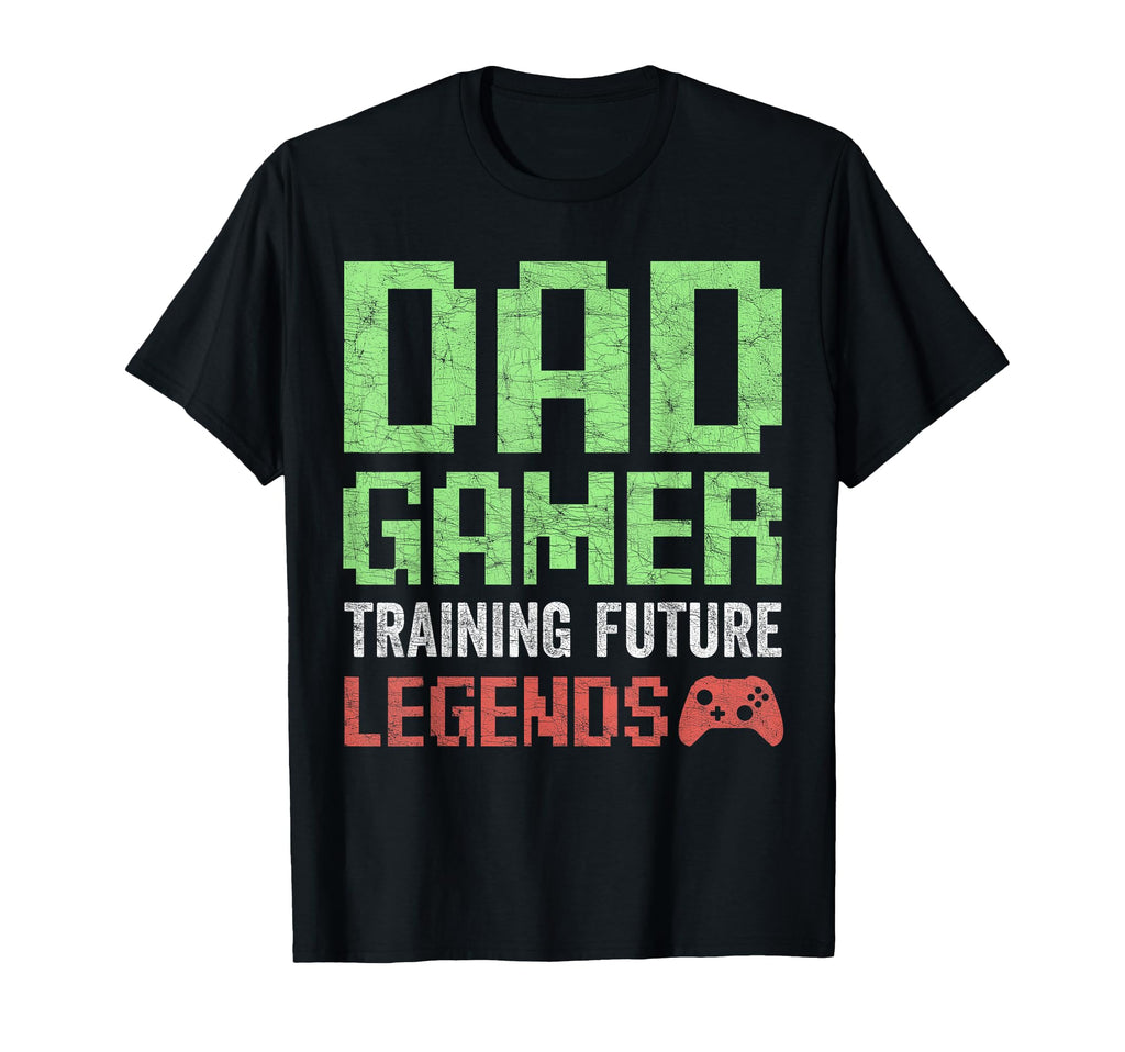 Gamer Dad Fathers Day Dad Gamer T-Shirt - Unique Graphic Men Women - T-Shirt, Sweatshirt, Hoodie