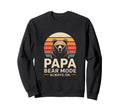 Papa Bear Mode Always Family Sweatshirt - Streetwear Style Unisex - T-Shirt, Sweatshirt, Hoodie