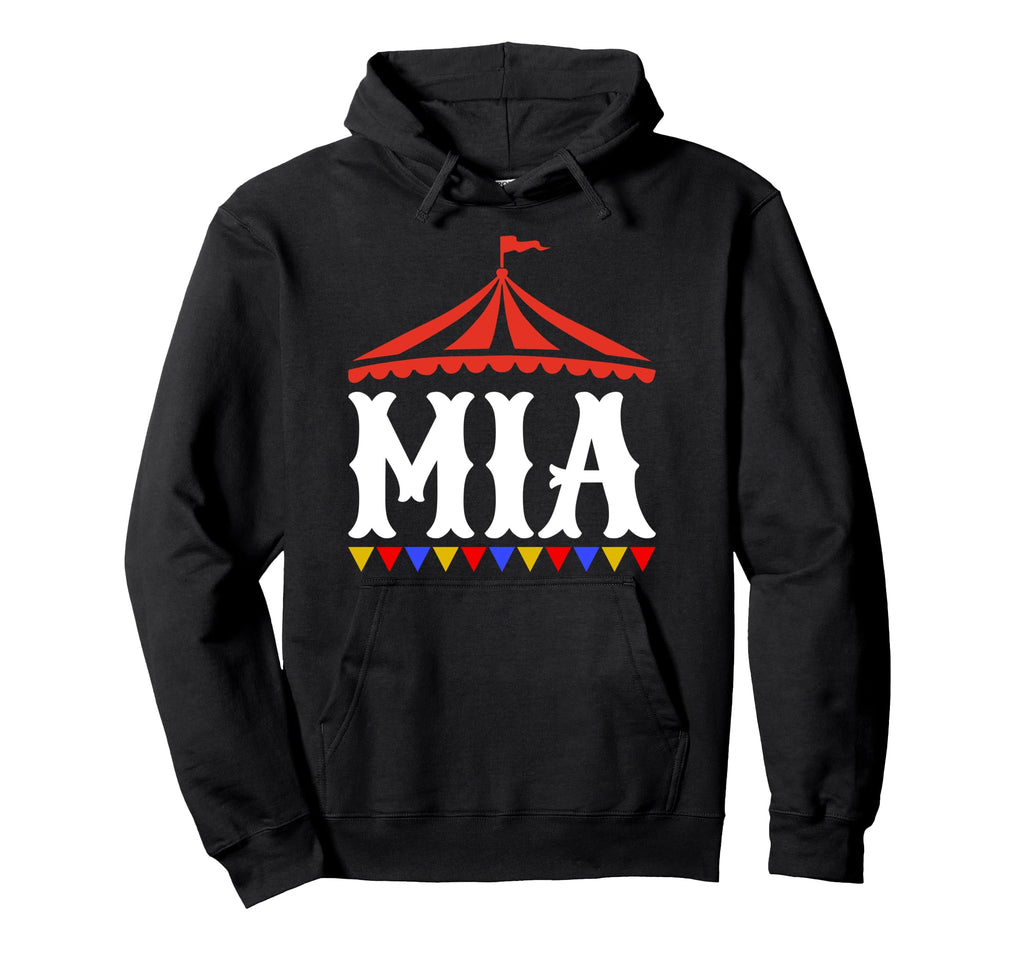 Circus Mia Birthday Carnival Family Outfit Hoodie - Custom Art Print Unisex - T-Shirt, Sweatshirt, Hoodie
