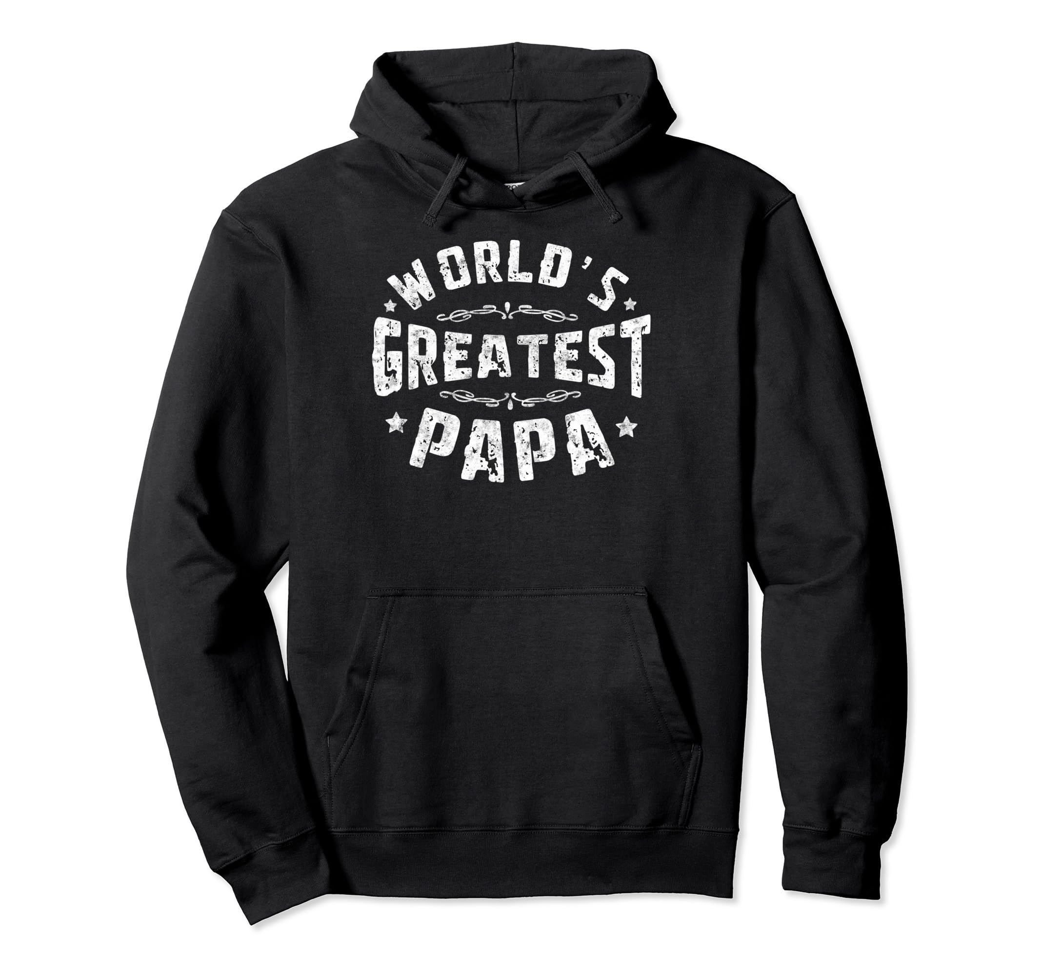 Worlds Greatest Papa Fathers Day Hoodie - Custom Art Print Men Women - T-Shirt, Sweatshirt, Hoodie