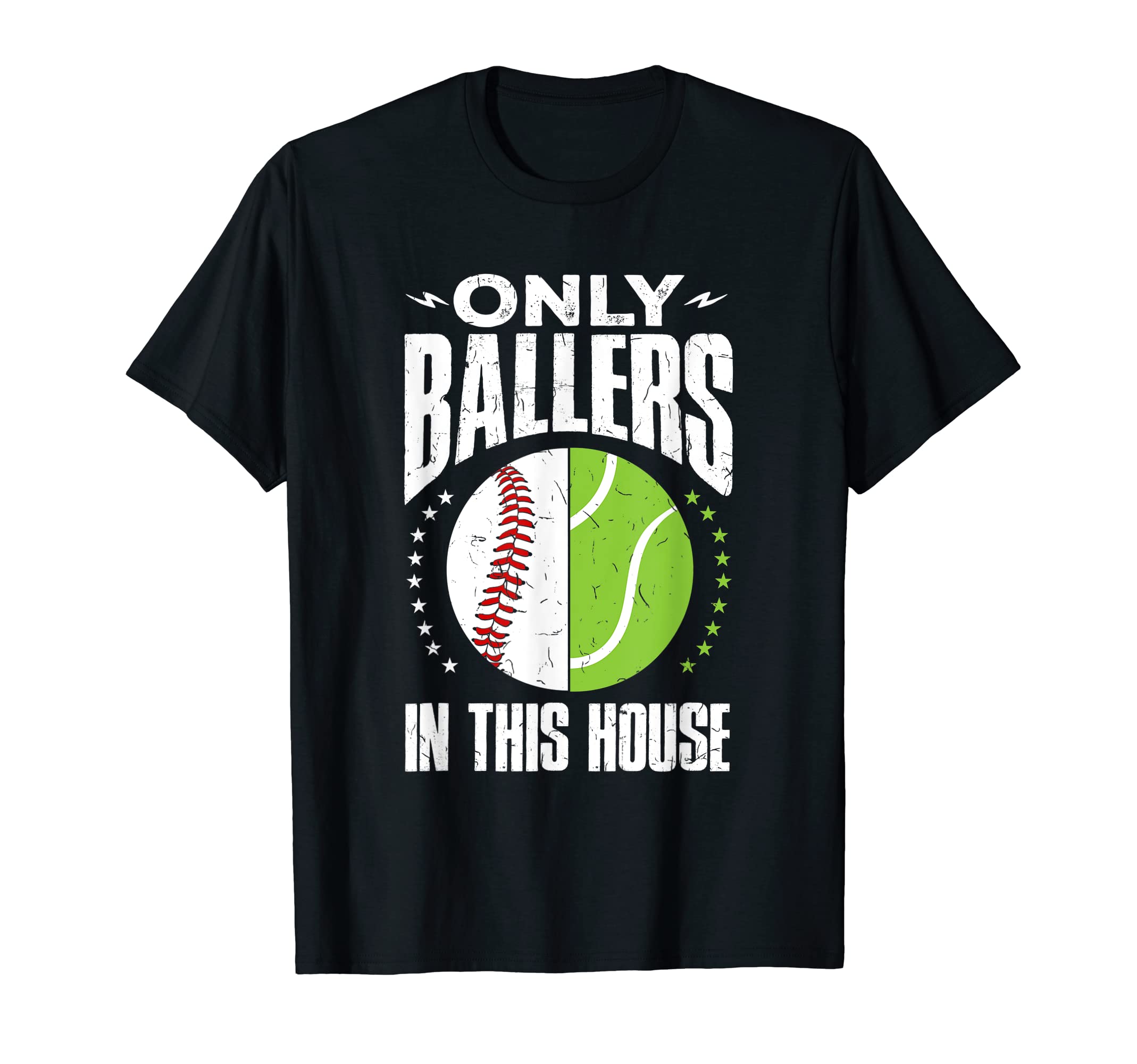 Only Ballers Ball Mom Dad Tennis T-Shirt - Streetwear Style Men Women - T-Shirt, Sweatshirt, Hoodie