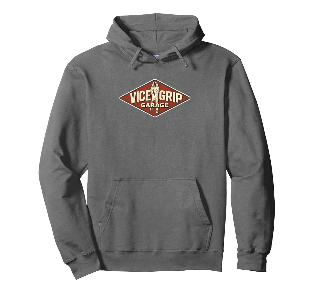 Vice Grip Garage Mechanic Dad Joke Hoodie - Unique Graphic for Adults - T-Shirt, Sweatshirt, Hoodie