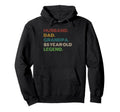 Husband Dad Grandpa 65 Year Old Hoodie - Fun Novelty Design for Adults - T-Shirt, Sweatshirt, Hoodie
