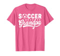 Soccer Grandpa Funny Sports Papa T-Shirt - Minimalist Print for Adults - T-Shirt, Sweatshirt, Hoodie