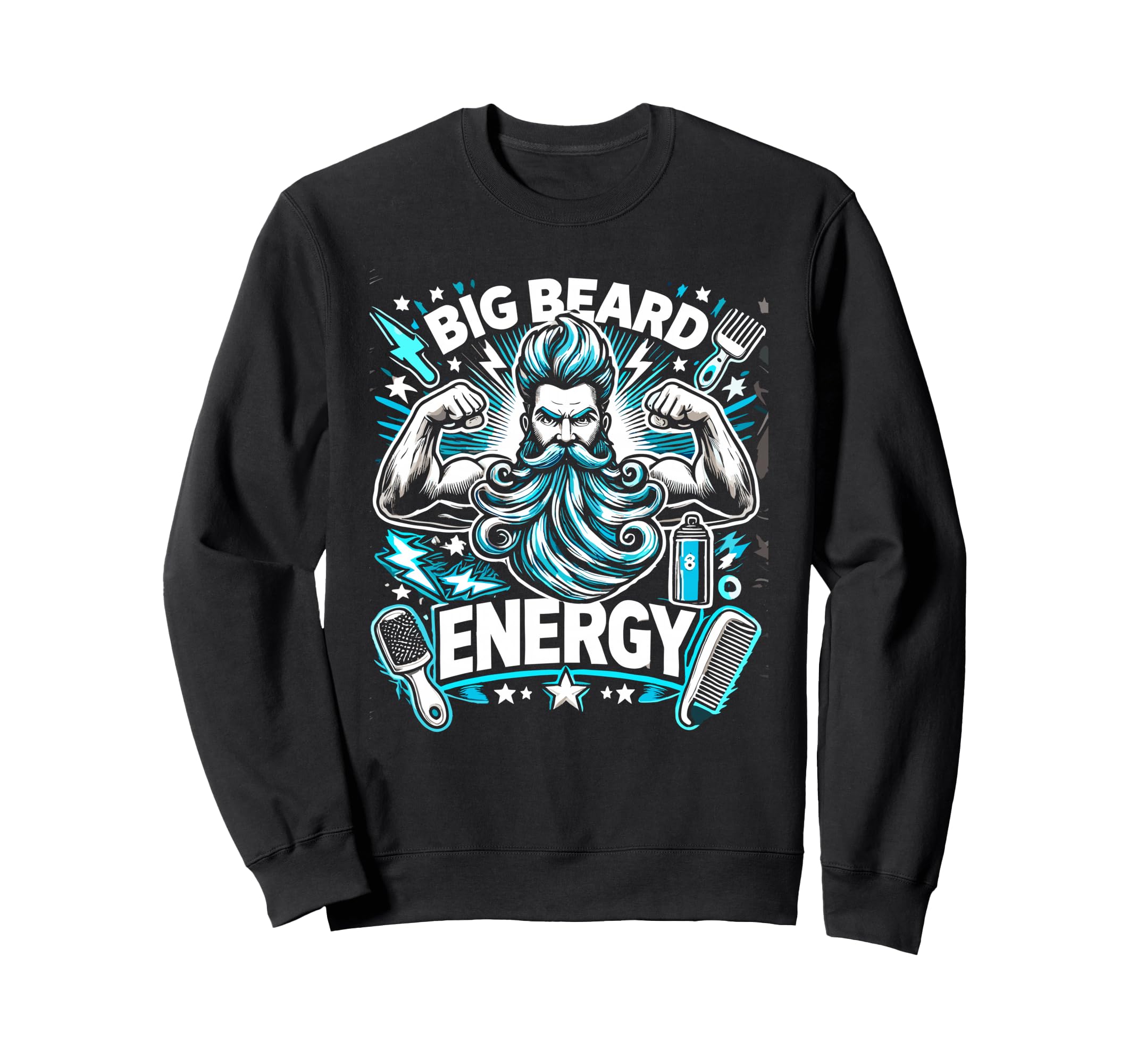 Funny Beard Quotes Sayings Bearded Dad Sweatshirt - Trendy Graphic Unisex - T-Shirt, Sweatshirt, Hoodie