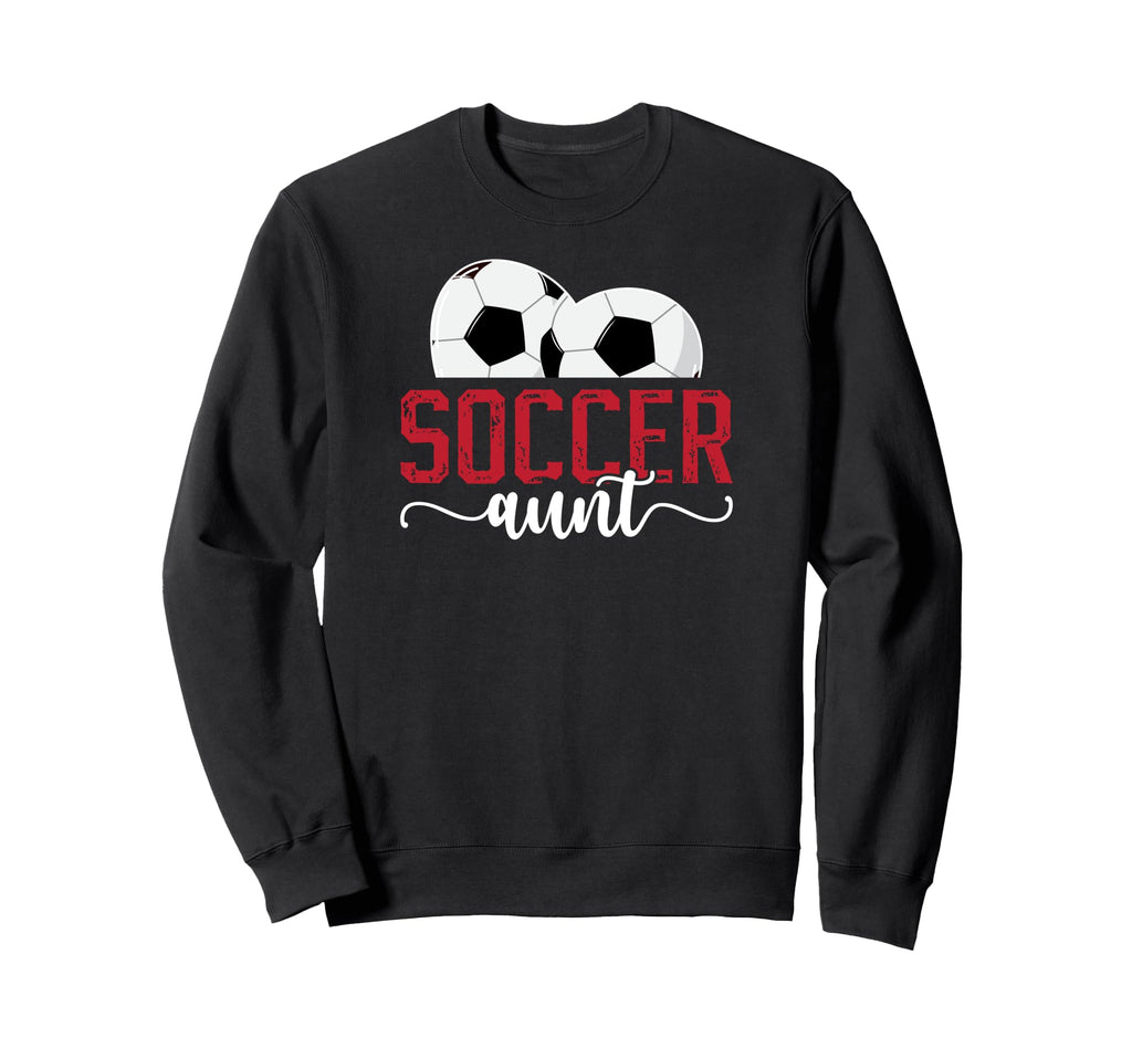 Soccer Aunt Proud Aunt Soccer Player Sweatshirt - Custom Art Print Unisex - T-Shirt, Sweatshirt, Hoodie