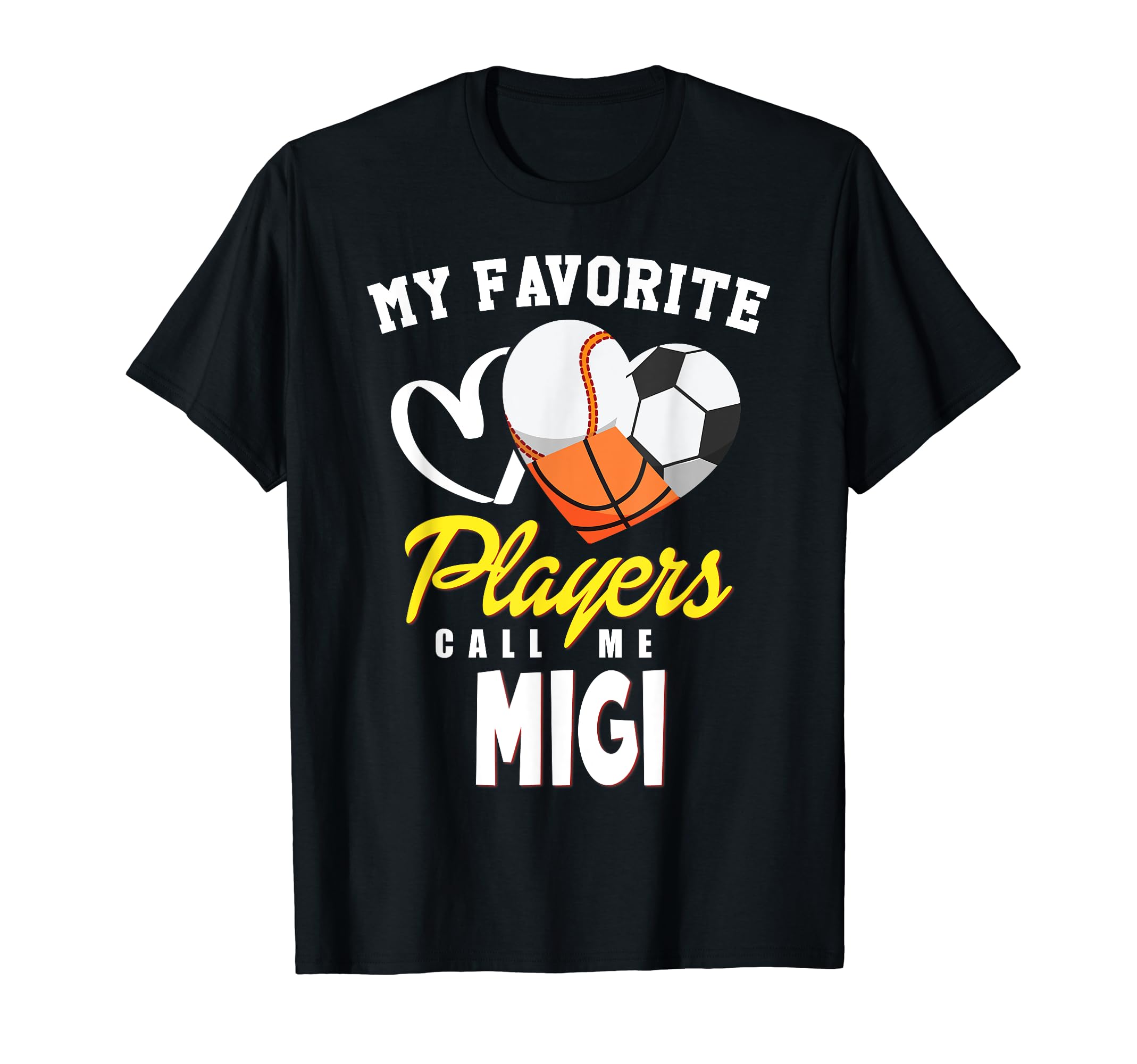 My Favorite Players Baseball Soccer T-Shirt - Streetwear Style Men Women - T-Shirt, Sweatshirt, Hoodie