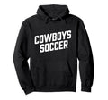 Cowboy Inspired Text Soccer Hoodie - Streetwear Style Unisex - T-Shirt, Sweatshirt, Hoodie