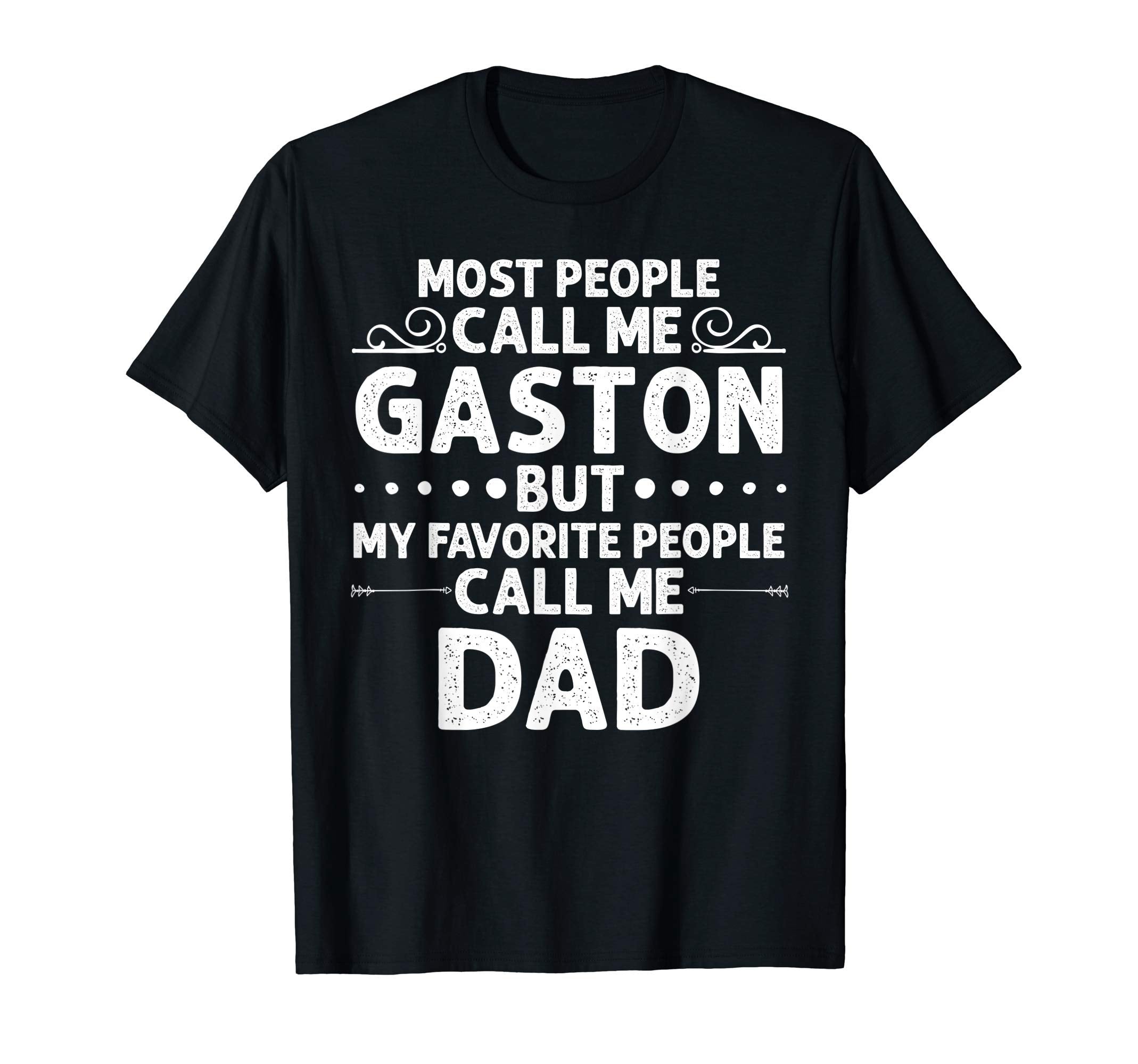 Gaston Gift Name Funny Fathers Day T-Shirt - Minimalist Print Men Women - T-Shirt, Sweatshirt, Hoodie