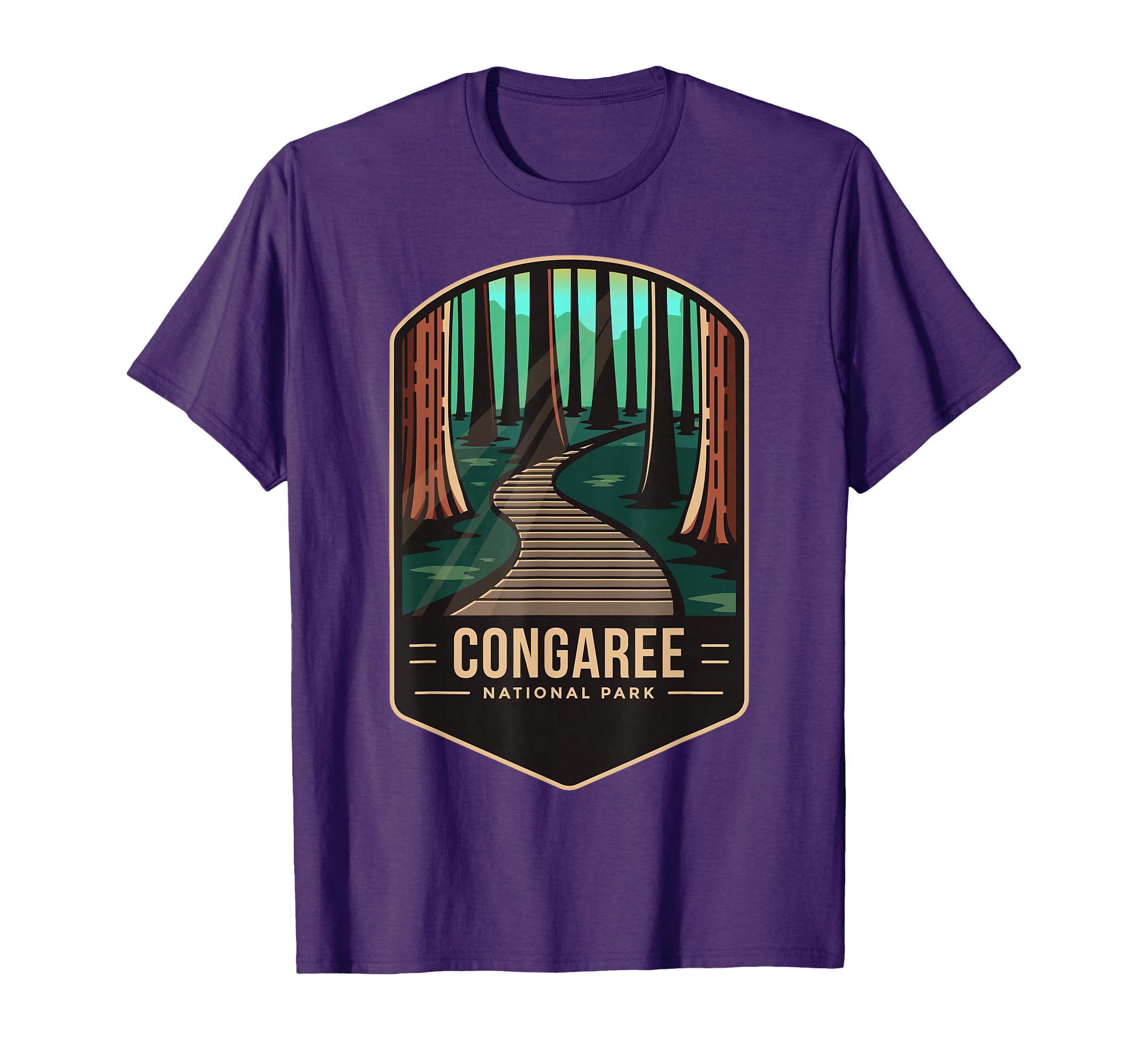 Congaree National Park 2003 South T-Shirt - Casual Everyday Wear Men Women - T-Shirt, Sweatshirt, Hoodie