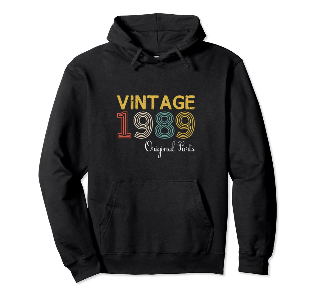 Year 1989 Gift Birthday Mom Dad Hoodie - Trendy Graphic for Adults - T-Shirt, Sweatshirt, Hoodie