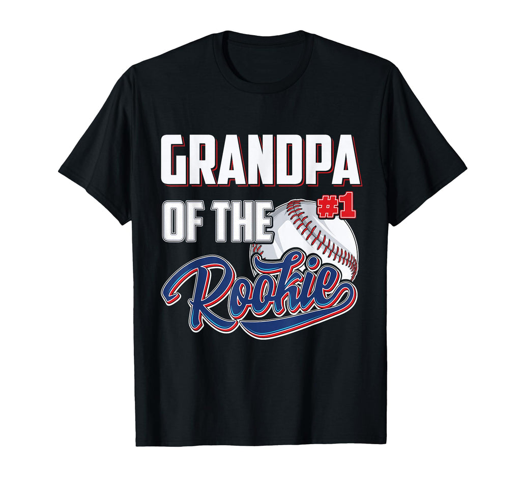 Grandpa Rookie 1 Years Old Team 1St T-Shirt - Unique Graphic for Adults - T-Shirt, Sweatshirt, Hoodie