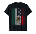 Mexican American Flag Mexican Roots T-Shirt - Casual Everyday Wear Unisex - T-Shirt, Sweatshirt, Hoodie