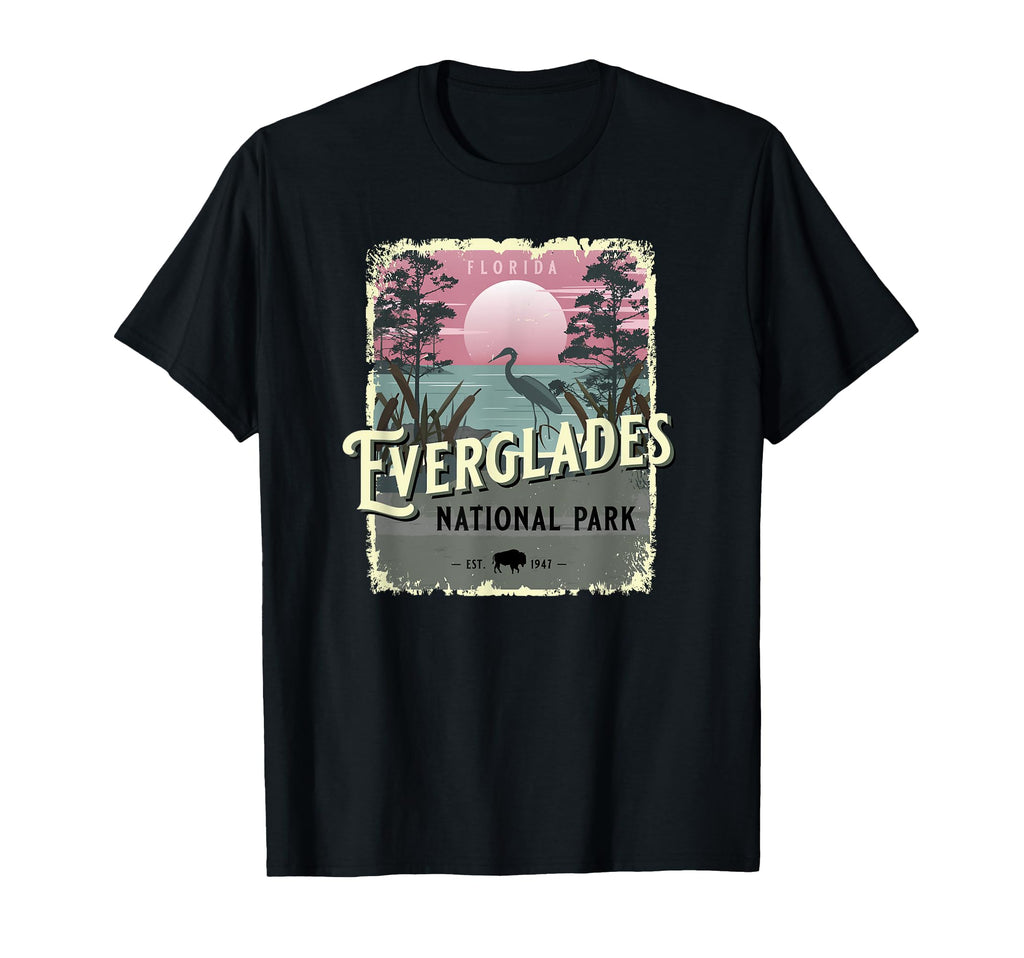 Everglades National Park Florida T-Shirt - Novelty Apparel for Adults - T-Shirt, Sweatshirt, Hoodie