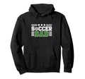 Proud Soccer Dad Stars Hoodie - Graphic Print Men Women - T-Shirt, Sweatshirt, Hoodie
