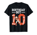 10 Years Old Football Player 10Th T-Shirt - Novelty Apparel Men Women - T-Shirt, Sweatshirt, Hoodie