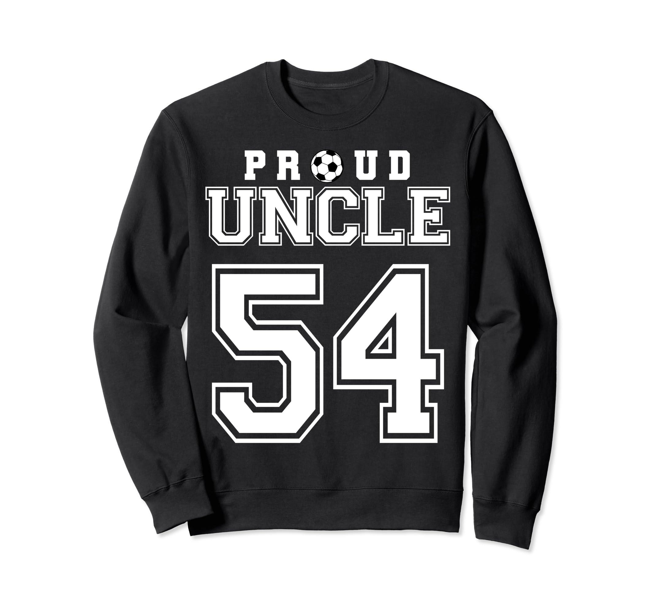 Number 54 Custom Proud Soccer Sweatshirt - Fun Novelty Design Men Women - T-Shirt, Sweatshirt, Hoodie