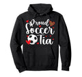 Proud Soccer Tia Soccer Player Tia Hoodie - Custom Art Print for Adults - T-Shirt, Sweatshirt, Hoodie