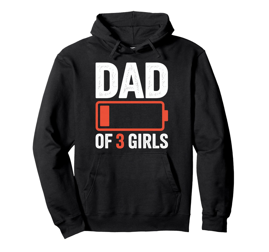 Mom 3 Funny Exhausted Mother Hoodie - Novelty Apparel for Adults - T-Shirt, Sweatshirt, Hoodie