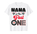 Nana Fast One Car Racing Dad 1St T-Shirt - Casual Everyday Wear for Adults - T-Shirt, Sweatshirt, Hoodie