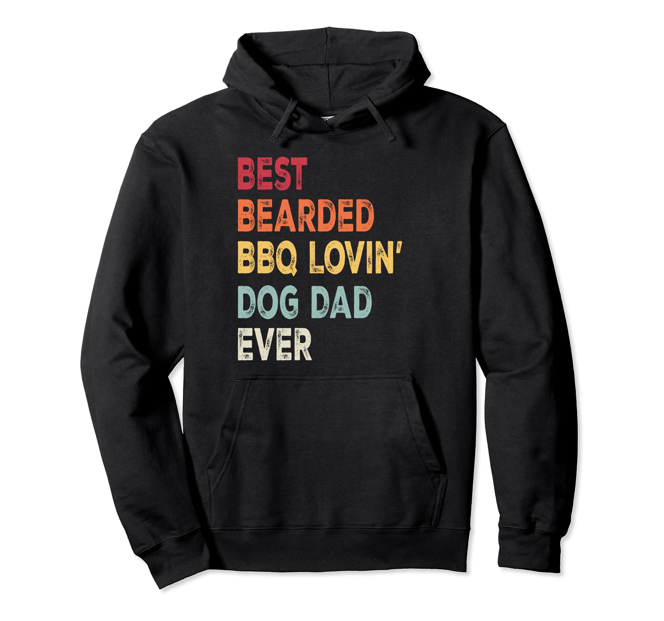 Best Bearded Bbq Lovin Dog Dad Pet Hoodie - Streetwear Style for Adults - T-Shirt, Sweatshirt, Hoodie
