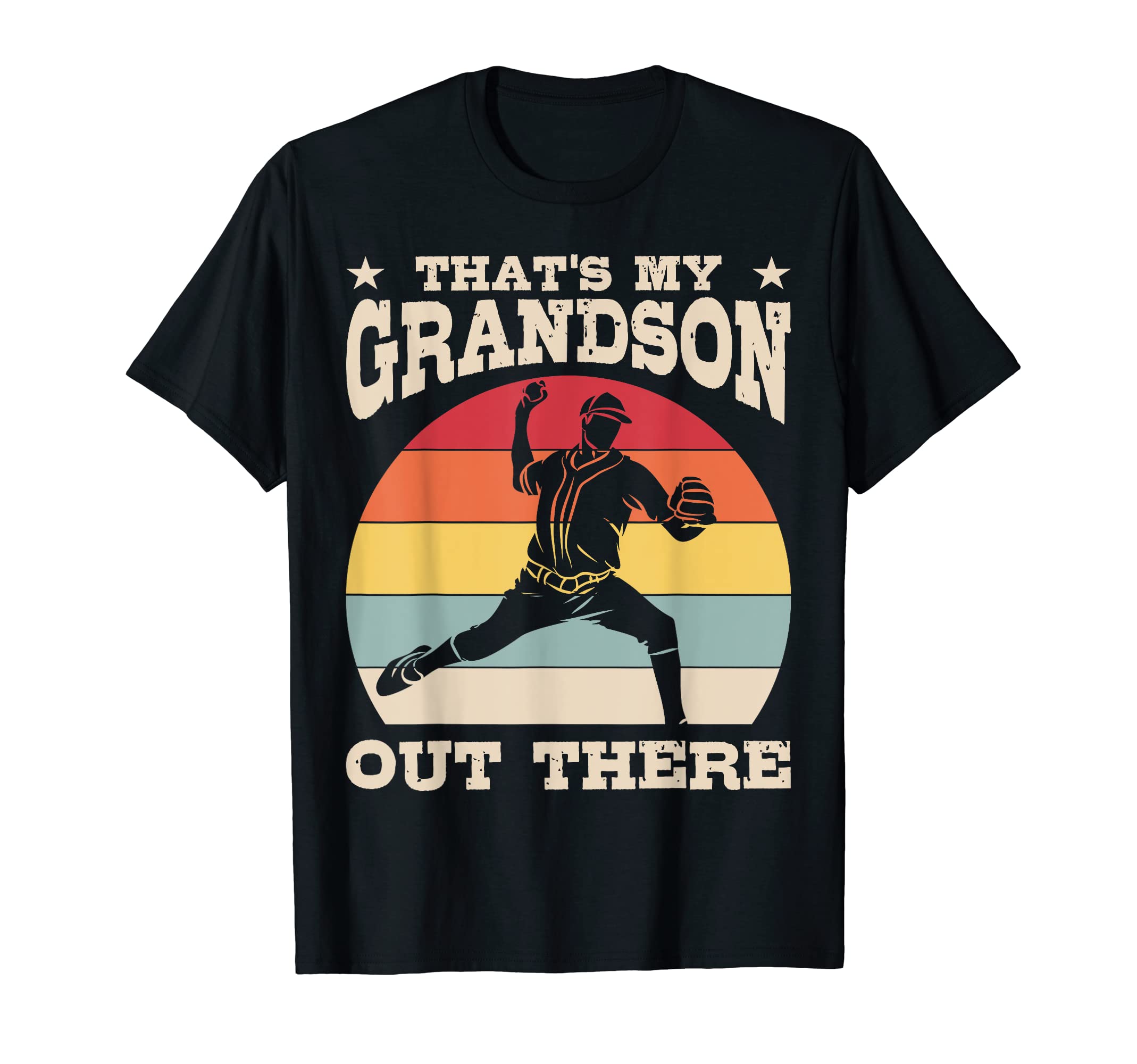Baseball Player Grandson Grandpa T-Shirt - Novelty Apparel for Adults - T-Shirt, Sweatshirt, Hoodie