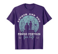Father And Son Fishing Partners Life Dad T-Shirt - Trendy Graphic Unisex - T-Shirt, Sweatshirt, Hoodie