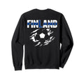 Finland Soccer Fans Jersey Proud Sweatshirt - Minimalist Print Men Women - T-Shirt, Sweatshirt, Hoodie