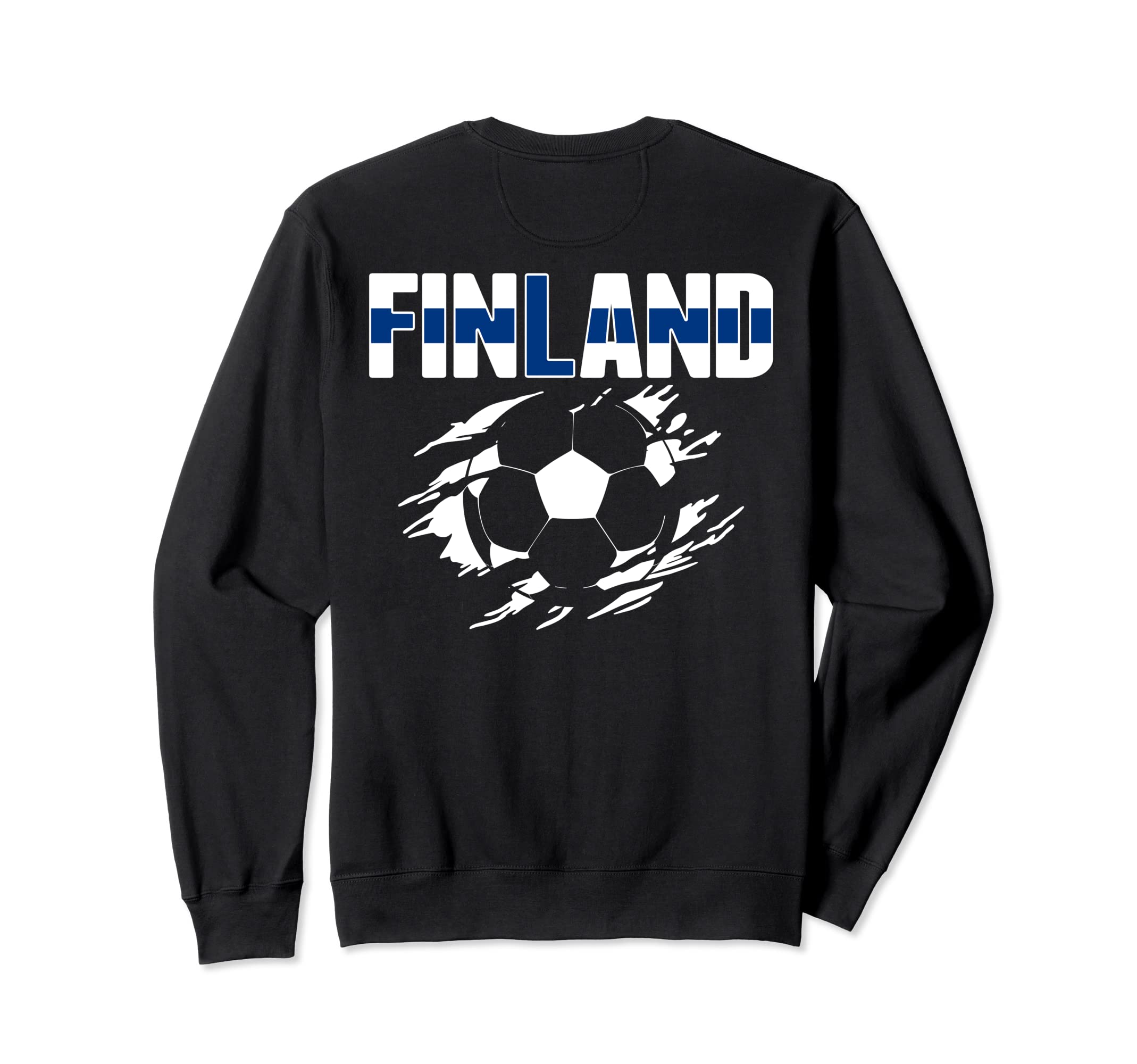 Finland Soccer Fans Jersey Proud Sweatshirt - Minimalist Print Men Women - T-Shirt, Sweatshirt, Hoodie