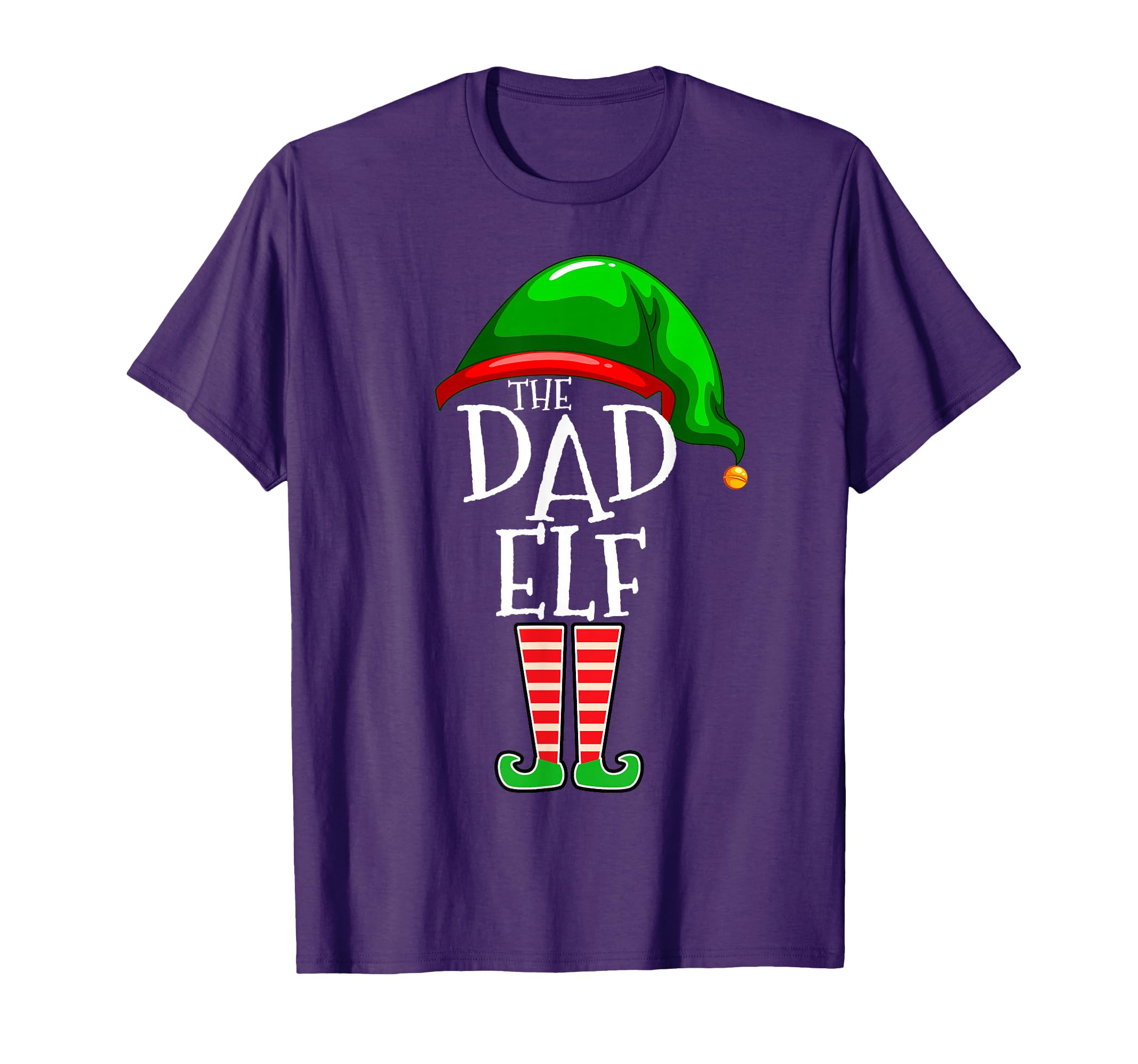 Dad Elf Family Matching Group Gift T-Shirt - Aesthetic Graphic Unisex - T-Shirt, Sweatshirt, Hoodie
