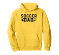 Father Son Daughter Soccer Dad Player Hoodie - Custom Art Print for Adults - T-Shirt, Sweatshirt, Hoodie