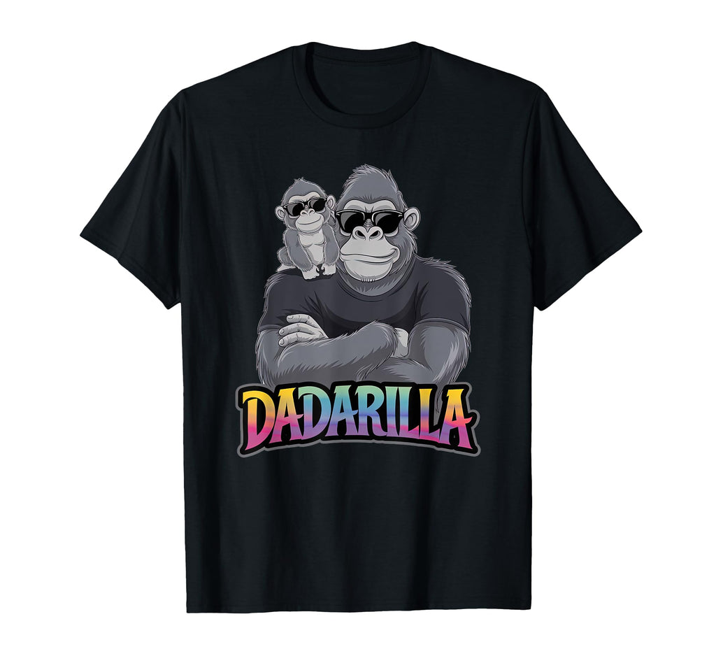 Dadarilla Father Daughter Son Gorilla T-Shirt - Aesthetic Graphic Unisex - T-Shirt, Sweatshirt, Hoodie