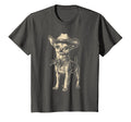 Chihuahua Wearing Cowboy Hat Funny T-Shirt - Streetwear Style Unisex - T-Shirt, Sweatshirt, Hoodie
